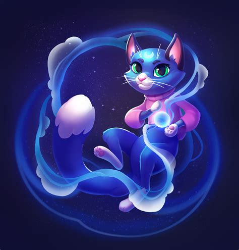 The magical kitty